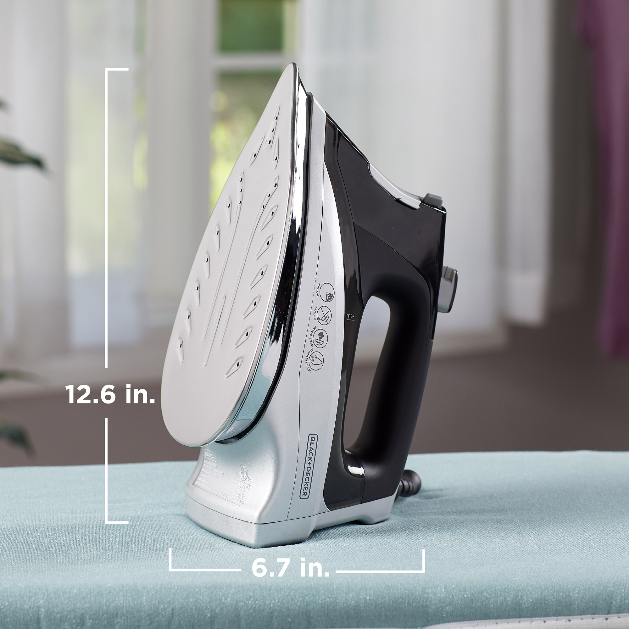 Allure Digital Professional Steam Iron Black